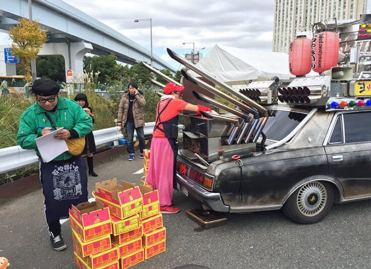 石焼き芋_センチュリー_お台場旧車天国2017