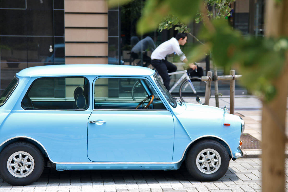 ローバーミニ MK3仕様 サックスブルー | rover mini MK-3 style の動画