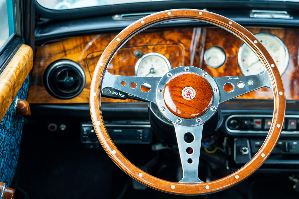 ローバーミニ LHD キングフィッシャーブルー