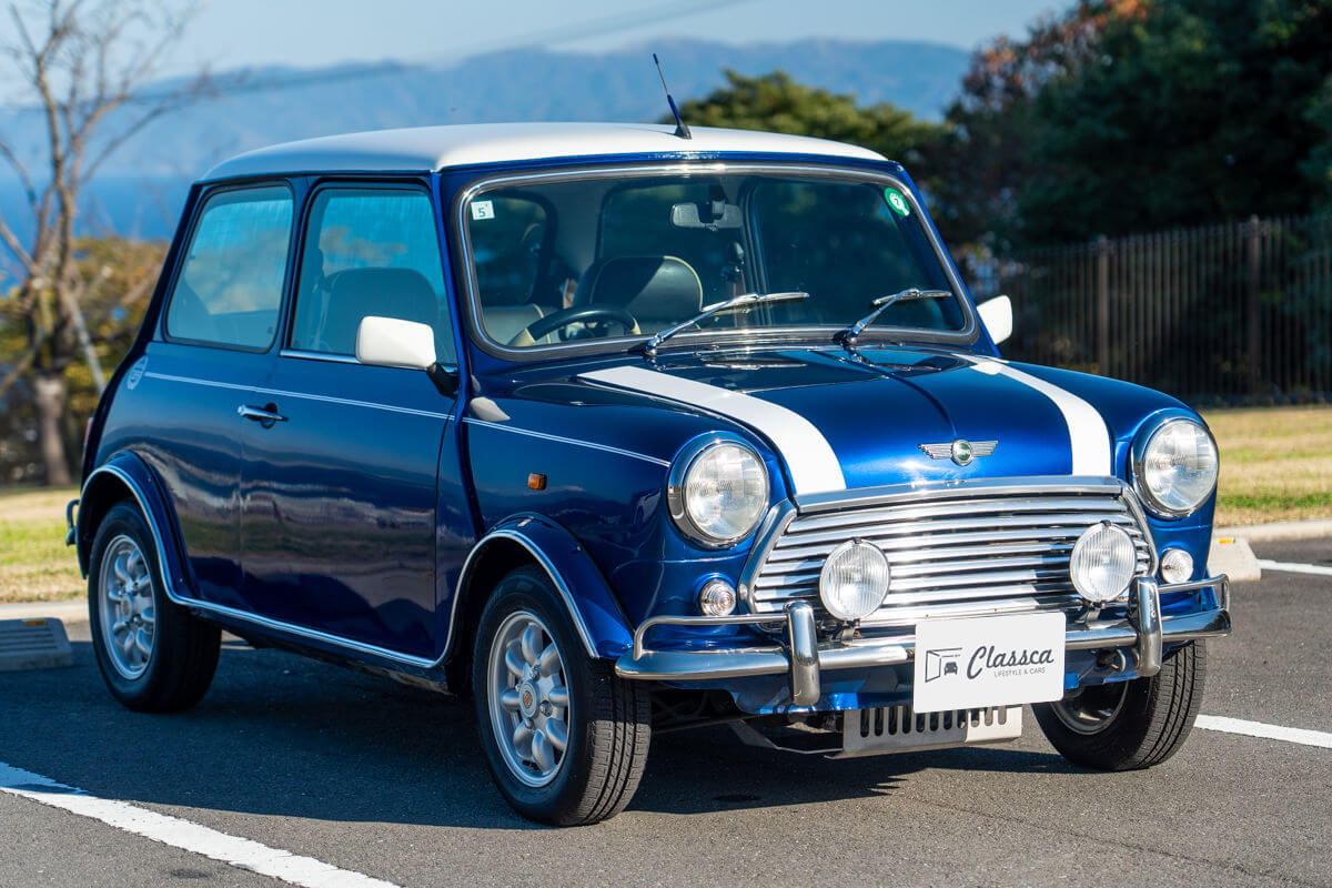 ローバーミニ クーパー タヒチブルー