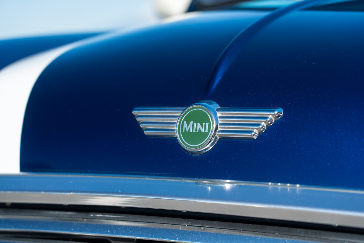 ローバーミニ クーパー タヒチブルー