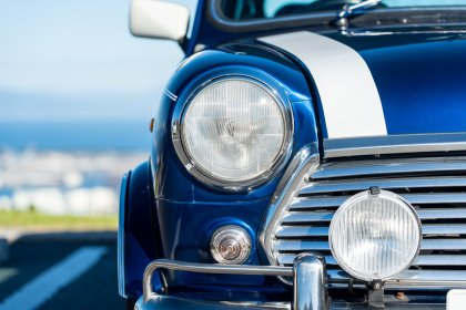 ローバーミニ クーパー タヒチブルー