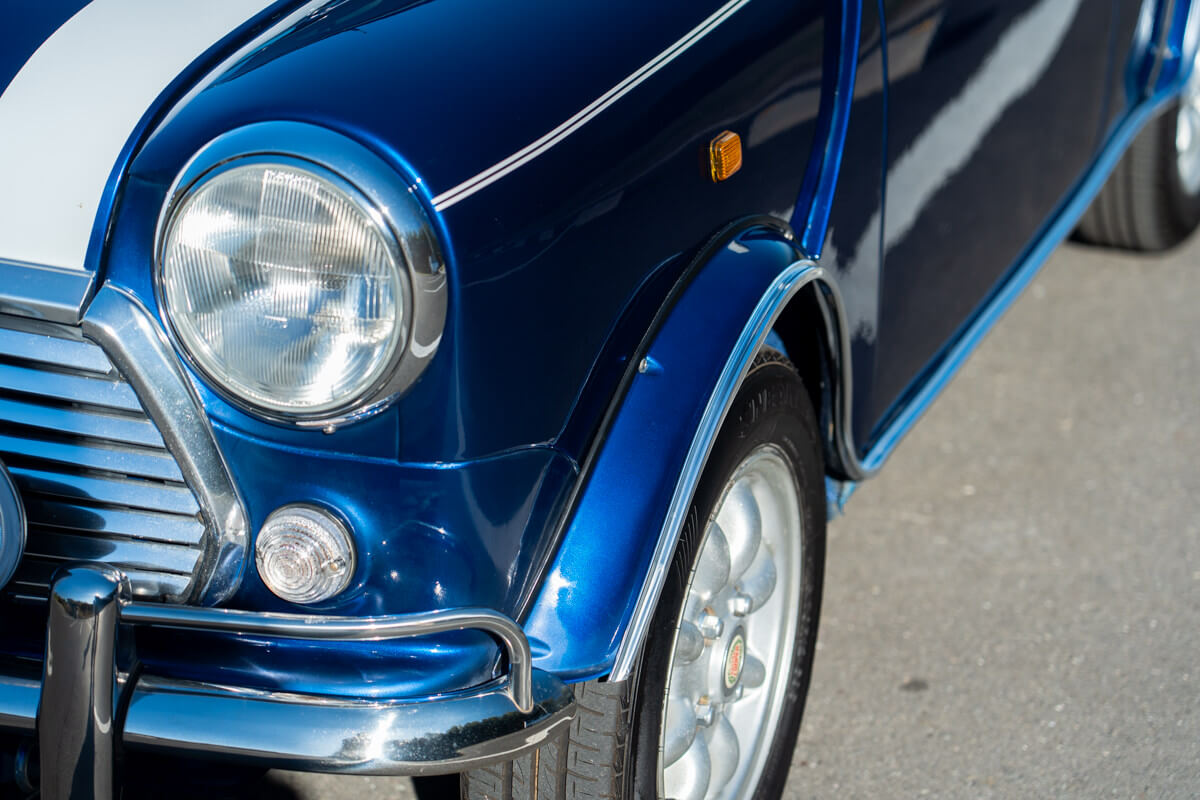 ローバーミニ クーパー タヒチブルー