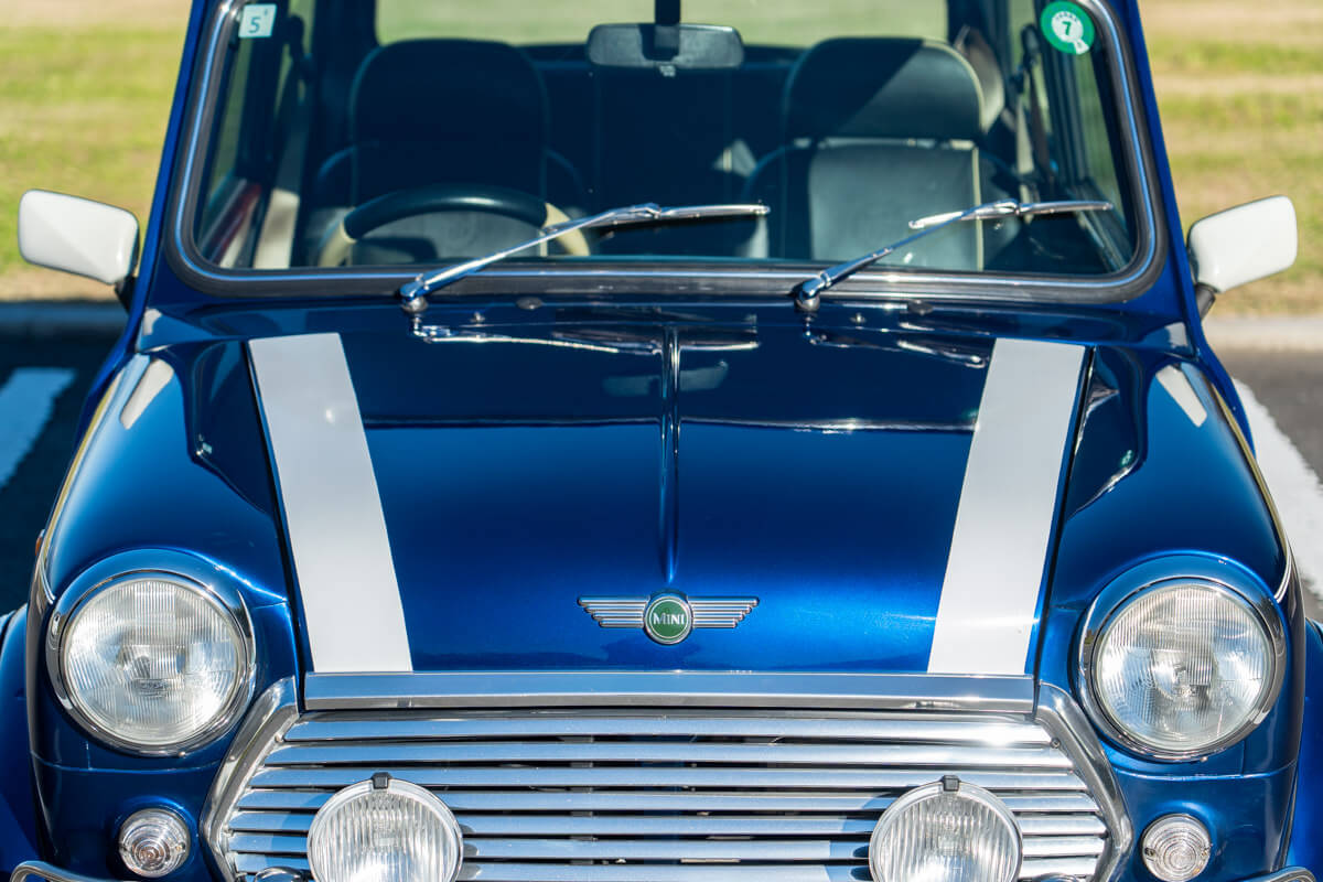 ローバーミニ クーパー タヒチブルー