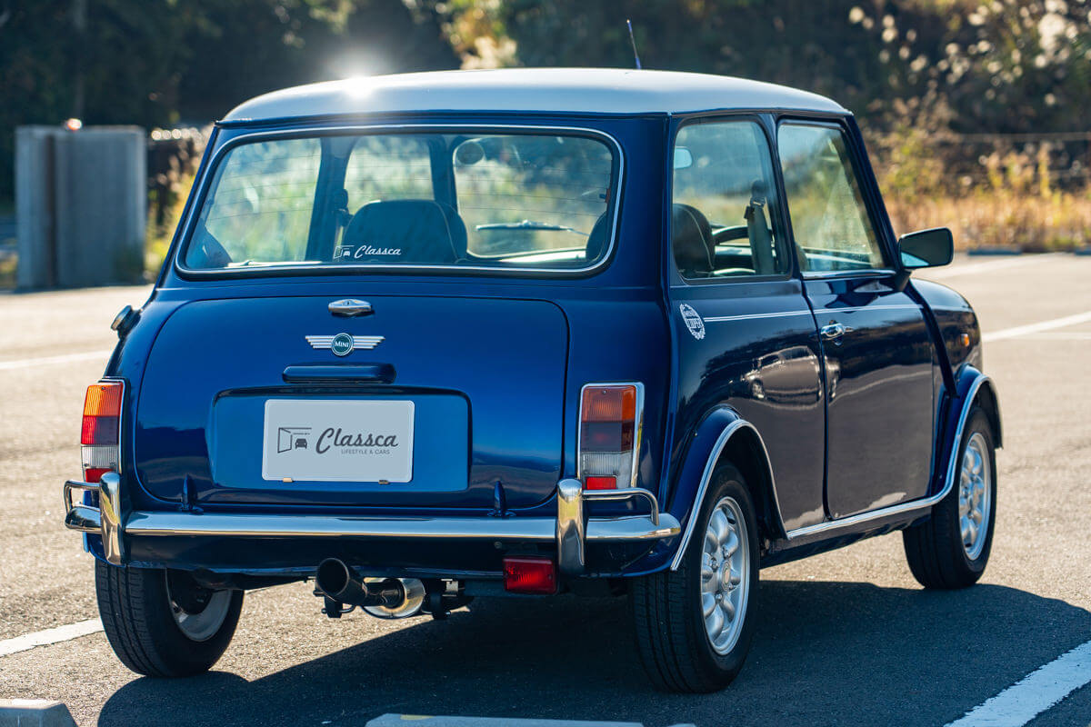 ローバーミニ クーパー タヒチブルー