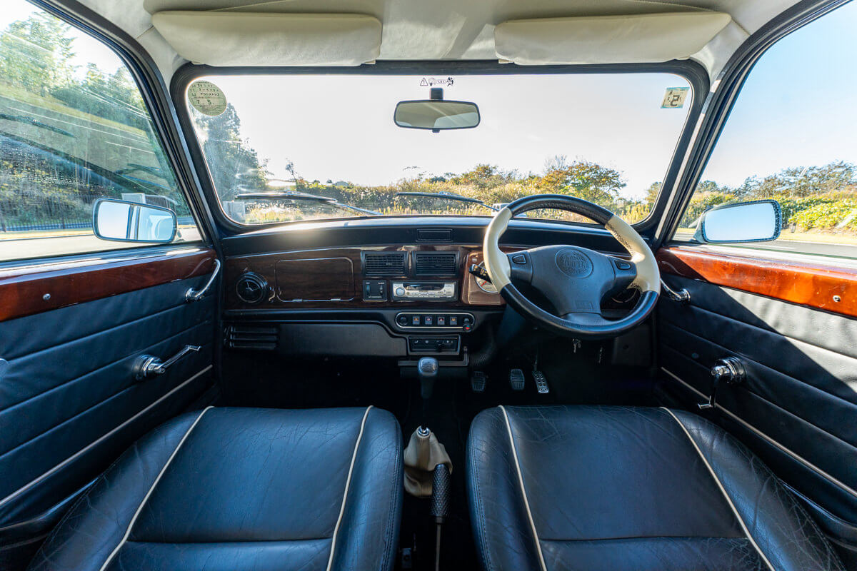 ローバーミニ クーパー タヒチブルー