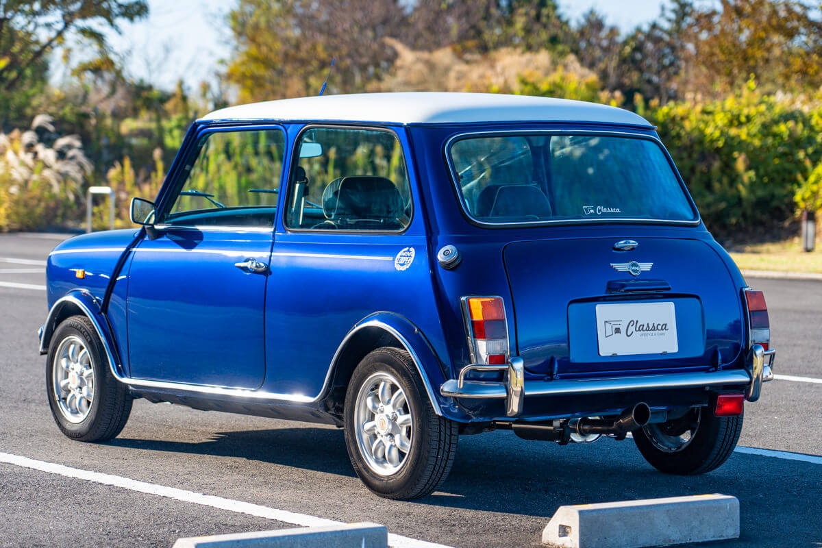 ローバーミニ クーパー タヒチブルー