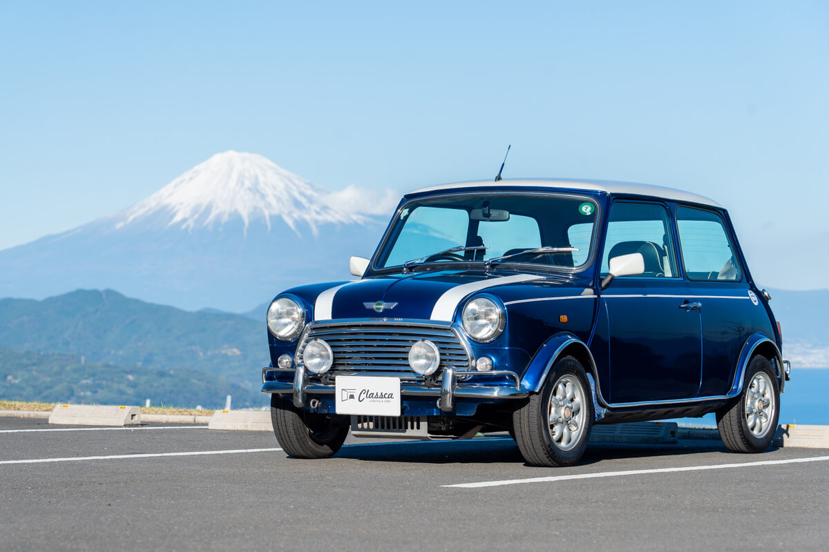 ローバーミニ クーパー タヒチブルー