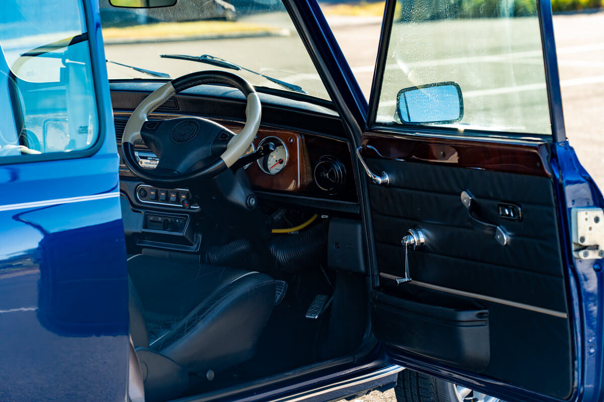 ローバーミニ クーパー タヒチブルー