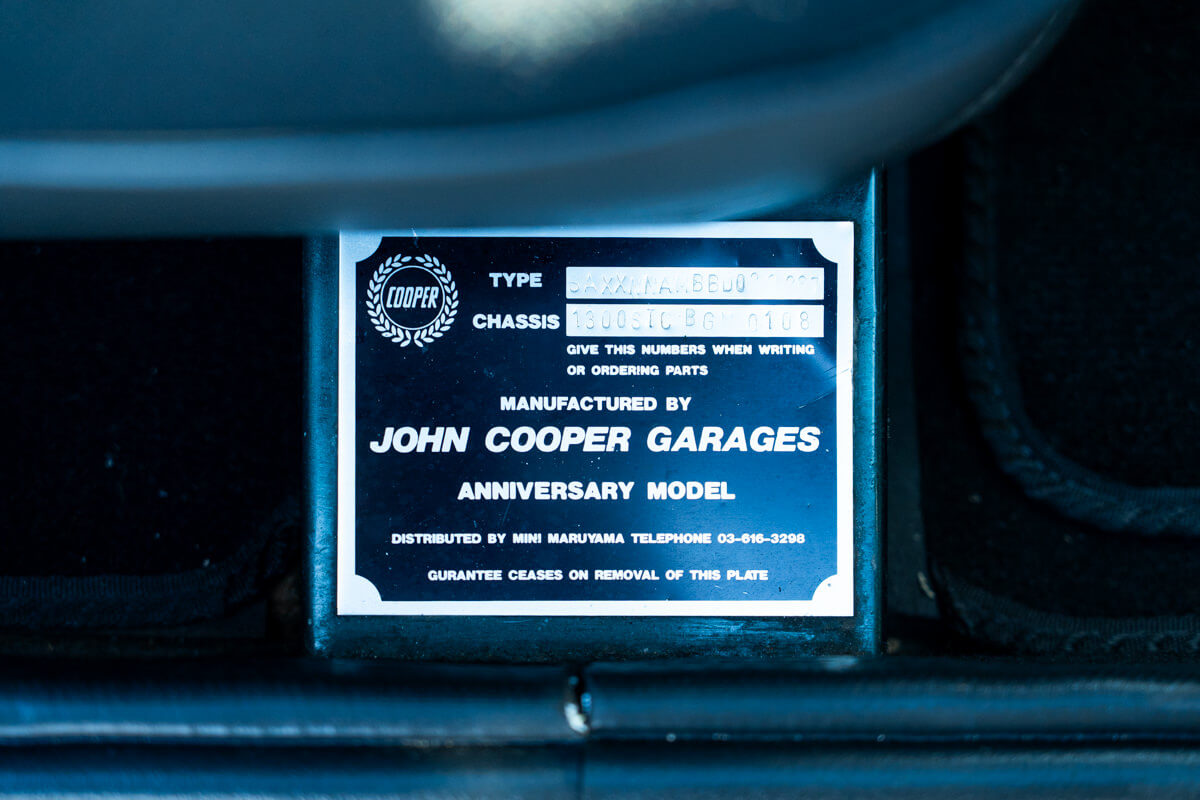 ローバーミニ ジョンクーパーS