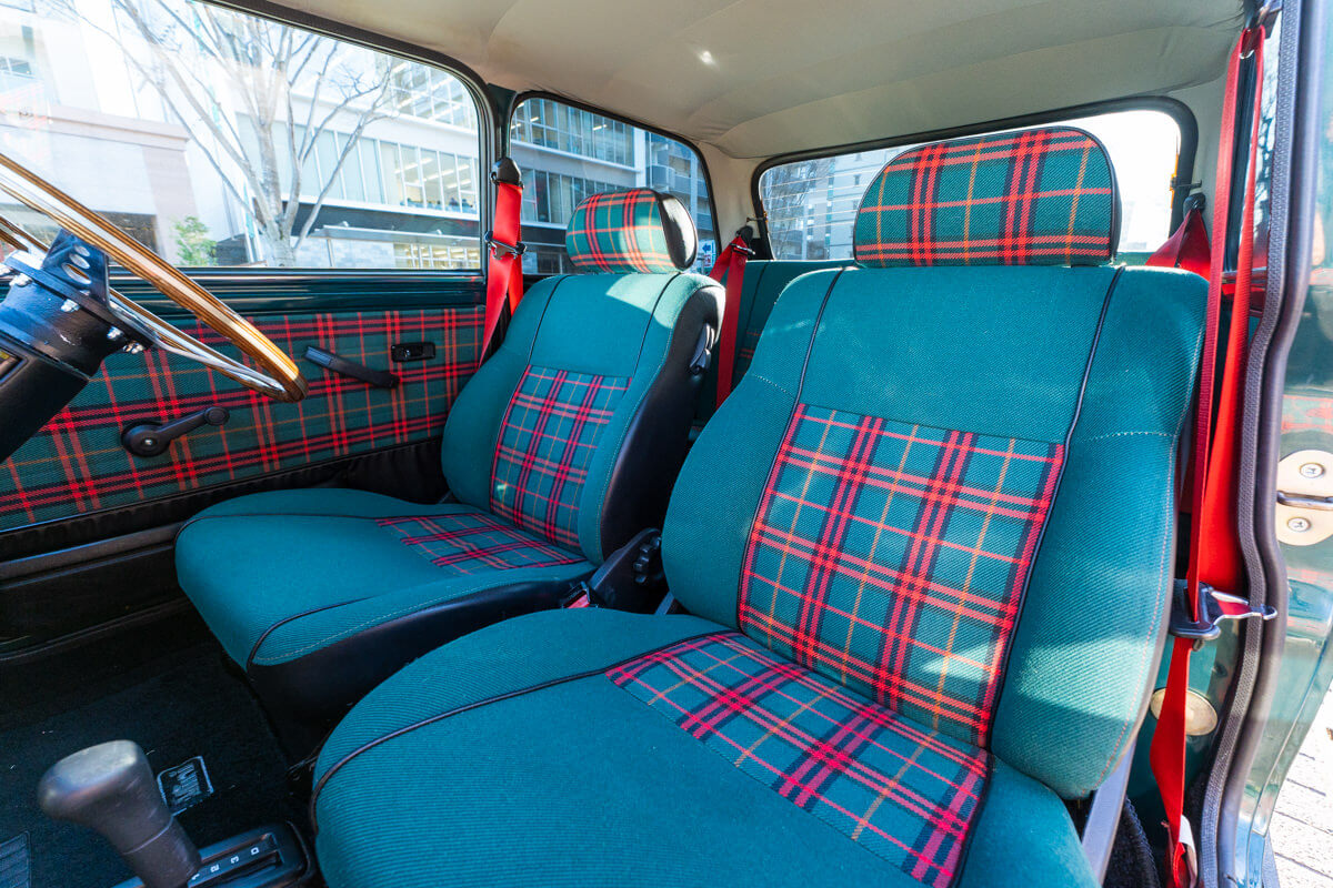 ローバーミニ タータン