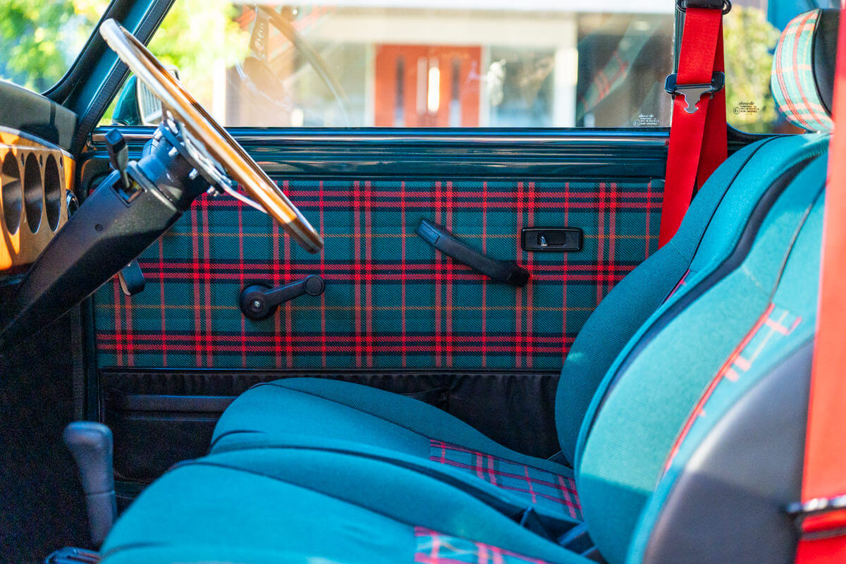 ローバーミニ タータン