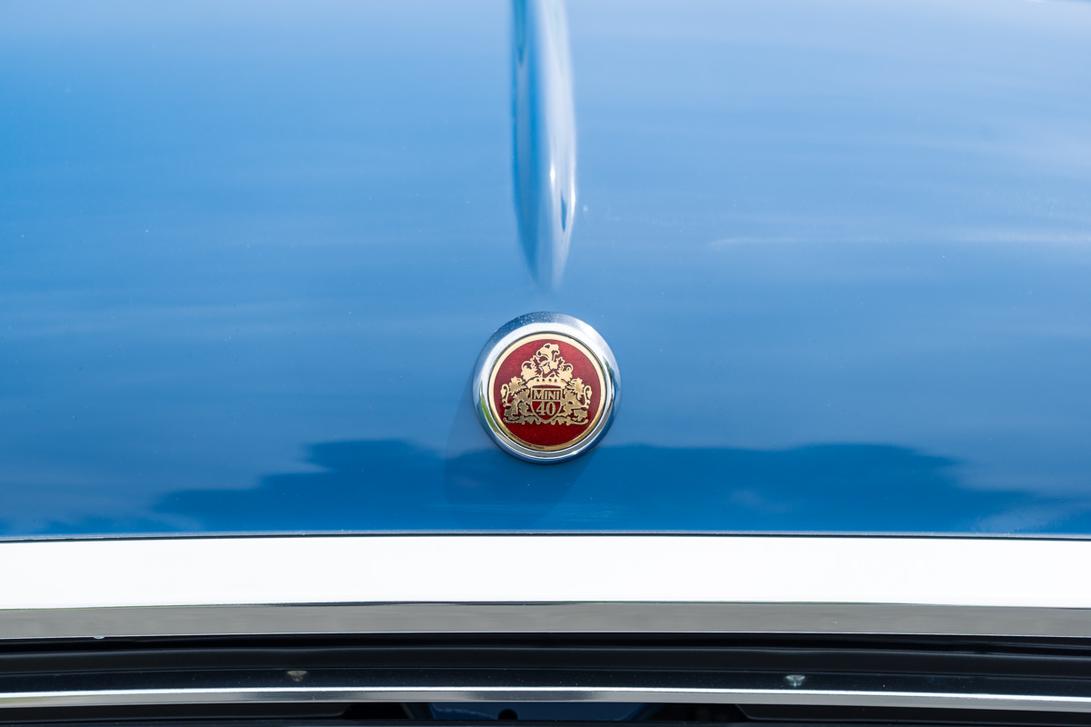 ローバーミニ 40周年アニバーサリー アイランドブルー