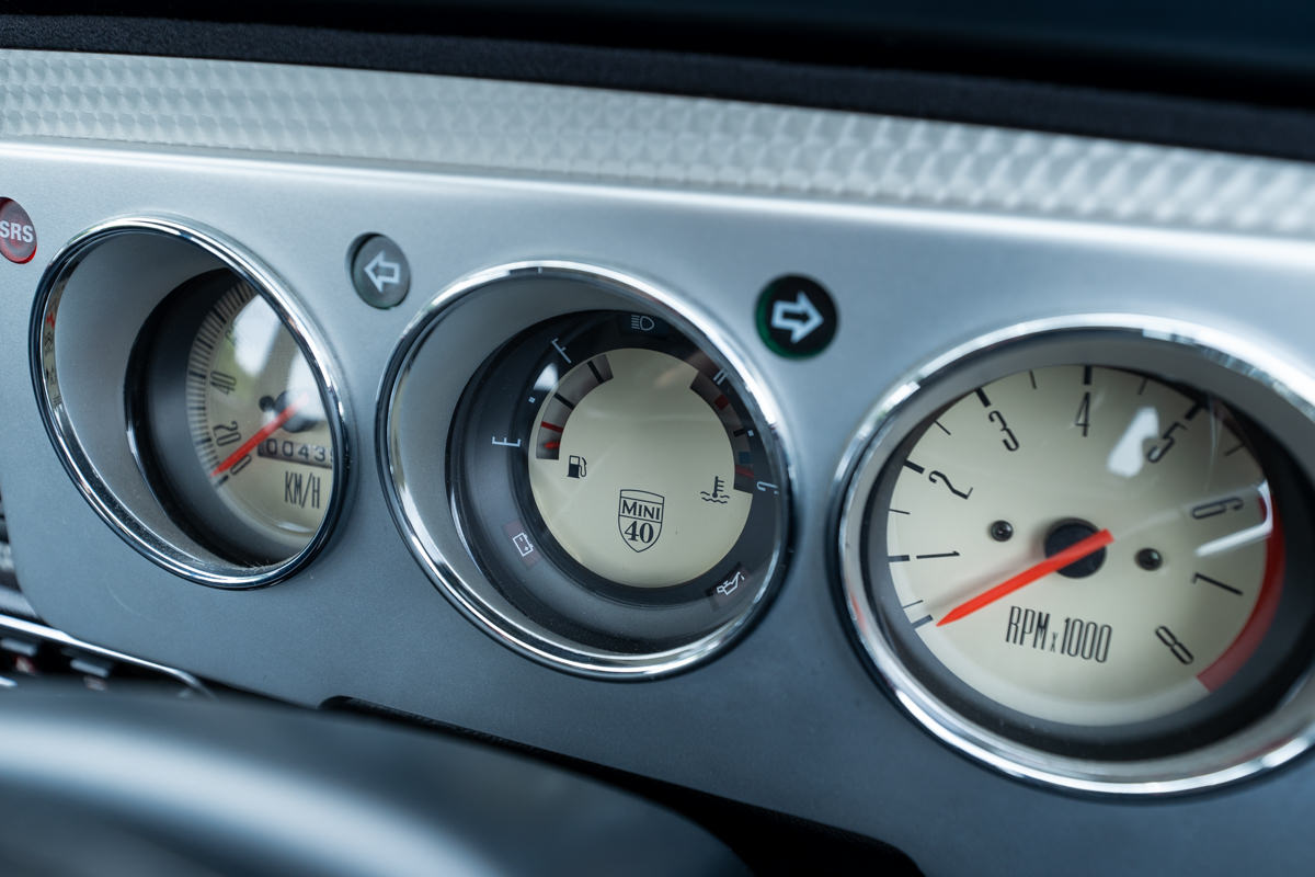 ローバーミニ 40周年アニバーサリー アイランドブルー